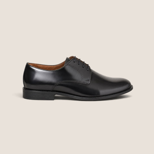 Campanile Derby in Pelle Nero