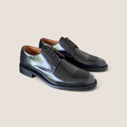 Campanile Derby in Pelle Nero